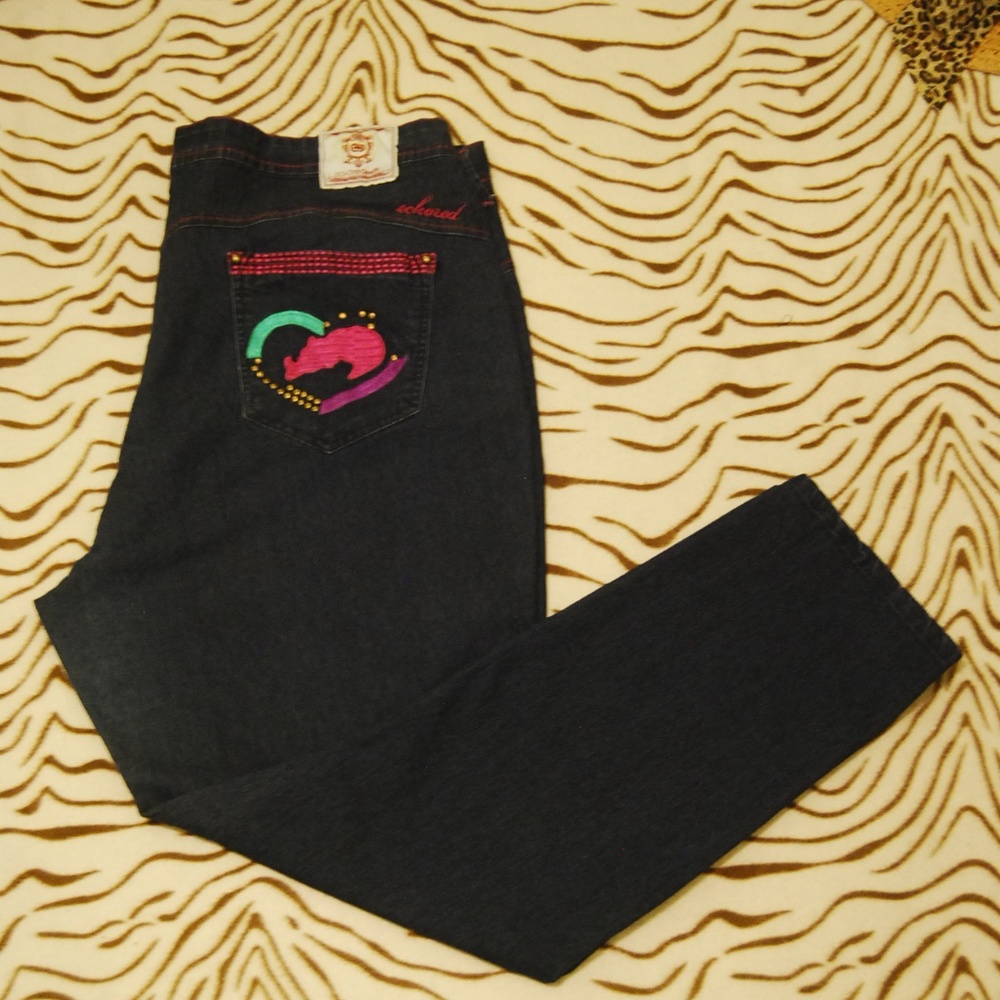 Echo Red Blue Jeans